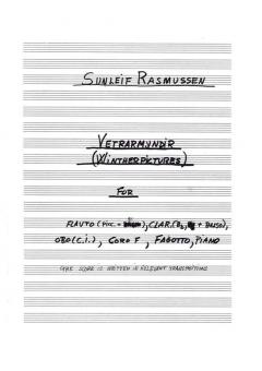 Vetrermyndir for Saxophone Quartet von Sunleif Rasmussen 