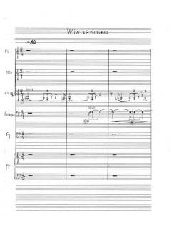 Vetrermyndir for Saxophone Quartet von Sunleif Rasmussen 