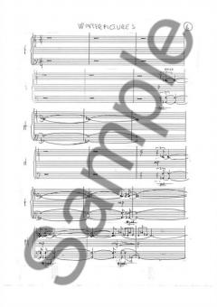 Vetrermyndir for Saxophone Quartet von Sunleif Rasmussen 