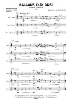Ballade für Drei von Gottfried Klier 