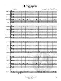 Vesperpsalmen 7: Levavi oculos von Johann Rosenmüller 