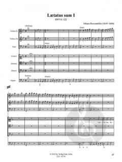 Vesperpsalmen 7: Levavi oculos von Johann Rosenmüller 