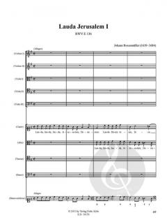 Vesperpsalmen 9 von Johann Rosenmüller 