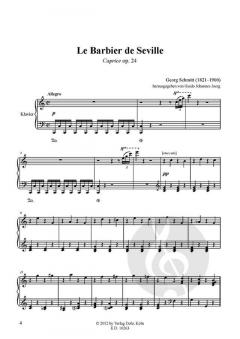 Zwei Transkriptionen über Themen von Gioachino Rossini von Georg Schmitt für Klavier (1856) im Alle Noten Shop kaufen (Partitur)