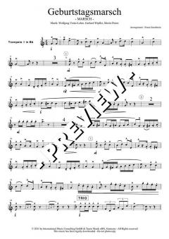 Geburtstagsmarsch - DOWNLOAD von Wolfgang Vetter-Lohre (Download) 