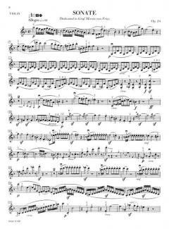 Two Sonatas For Violin & Piano von Ludwig van Beethoven im Alle Noten Shop kaufen