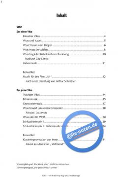 Vitus - Die Filmmusik arrangiert für Klavier von Mario Beretta im Alle Noten Shop kaufen