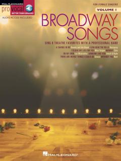 Pro Vocal Vol. 1: Broadway Songs (Women's Edition) 