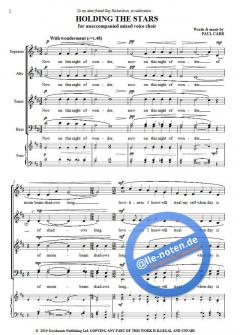 Holding The Stars (Paul Carr) 