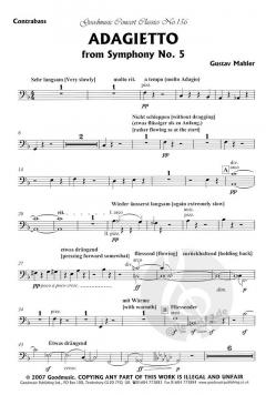 Adagietto from Symphony 5 von Gustav Mahler 