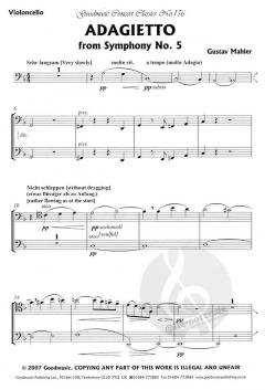 Adagietto from Symphony 5 von Gustav Mahler 
