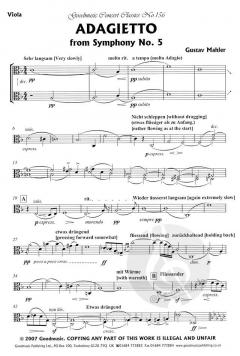 Adagietto from Symphony 5 von Gustav Mahler 
