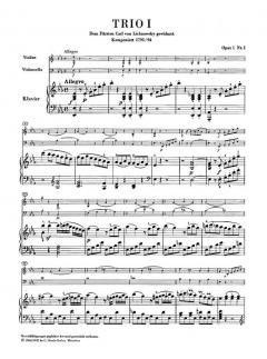 Klaviertrios Band 1 (Ludwig van Beethoven) 