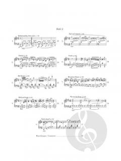 Davidsbündlertänze op. 6 von Robert Schumann 