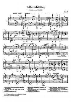 Ausgewählte Klavierwerke von Theodor Kirchner im Alle Noten Shop kaufen