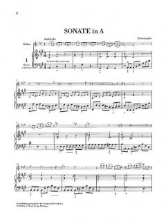6 Sonaten von Franz Benda für Violine und Basso continuo im Alle Noten Shop kaufen