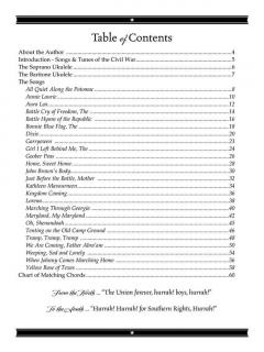 Songs Of The Civil War For Ukulele von Dick Sheridan im Alle Noten Shop kaufen