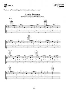 Kev's QuickStart For Fingerstyle Ukulele von Kevin Rones im Alle Noten Shop kaufen