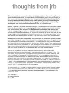 Jason Robert Brown Plays Jason Robert Brown von Jason Robert Brown 