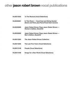 Jason Robert Brown Plays Jason Robert Brown von Jason Robert Brown 