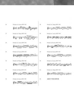 19 Little Preludes von Johann Sebastian Bach 