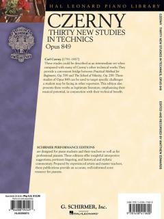 Thirty New Studies In Technics, Op. 849 von Carl Czerny 
