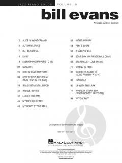 Jazz Piano Solos Series Vol. 19: Bill Evans 