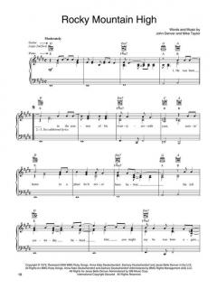 Piano Play-Along Vol. 115: John Denver 