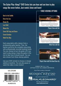 Guitar Play-Along DVD Vol. 37: Aerosmith von Aerosmith 