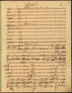 Klavierkonzert g-moll op. 33 von Antonín Dvorák 