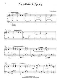 Snowflakes In Spring von Naoko Ikeda 