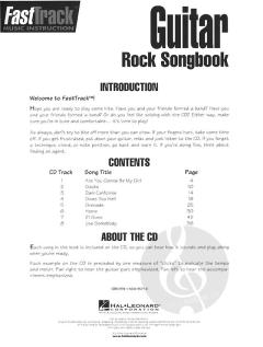 FastTrack Guitar Rock Songbook 