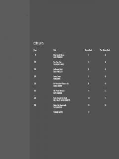 Bass Play-Along Vol. 30: Early Rock 