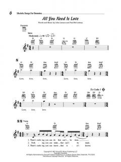 Ukulele Songs For Dummies im Alle Noten Shop kaufen