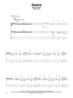 Bass Play-Along Vol. 41: U2 (U2) 