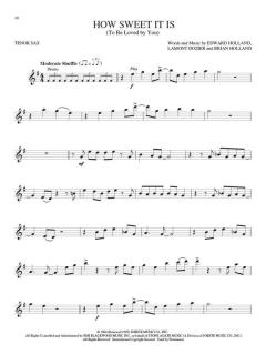 Motown Classics for Tenor Sax 