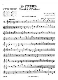 Studies For Violin Op. 32 Part 3 von Hans Sitt im Alle Noten Shop kaufen