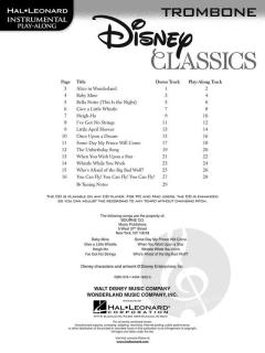 Disney Classics For Trombone 
