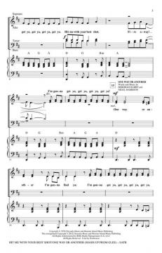 Hit Me With Your Best Shot/One Way Or Another (Blondie) 