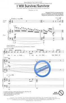 I Will Survive/Survivor (Gloria Gaynor) 