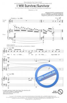 I Will Survive/Survivor (Gloria Gaynor) 