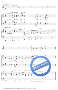 I Will Remember You (Whitney Houston) 