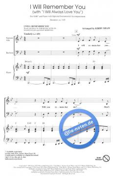 I Will Remember You (Whitney Houston) 