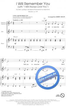 I Will Remember You (Whitney Houston) 