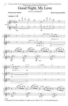 Good Night, My Love (Donna Gartmann Schultz) 