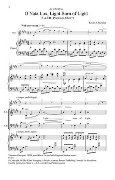 O Nata Lux, Light Born Of Light (Kevin A. Memley) 