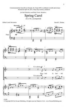 Spring Carol (David C. Dickau) 