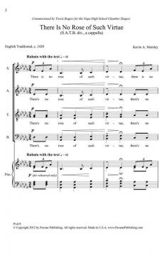 There Is No Rose Of Such Virtue (Kevin A. Memley) 