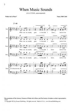 When Music Sounds (Nancy Hill Cobb) 