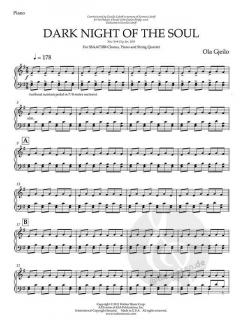 Dark Night Of The Soul von Ola Gjeilo 